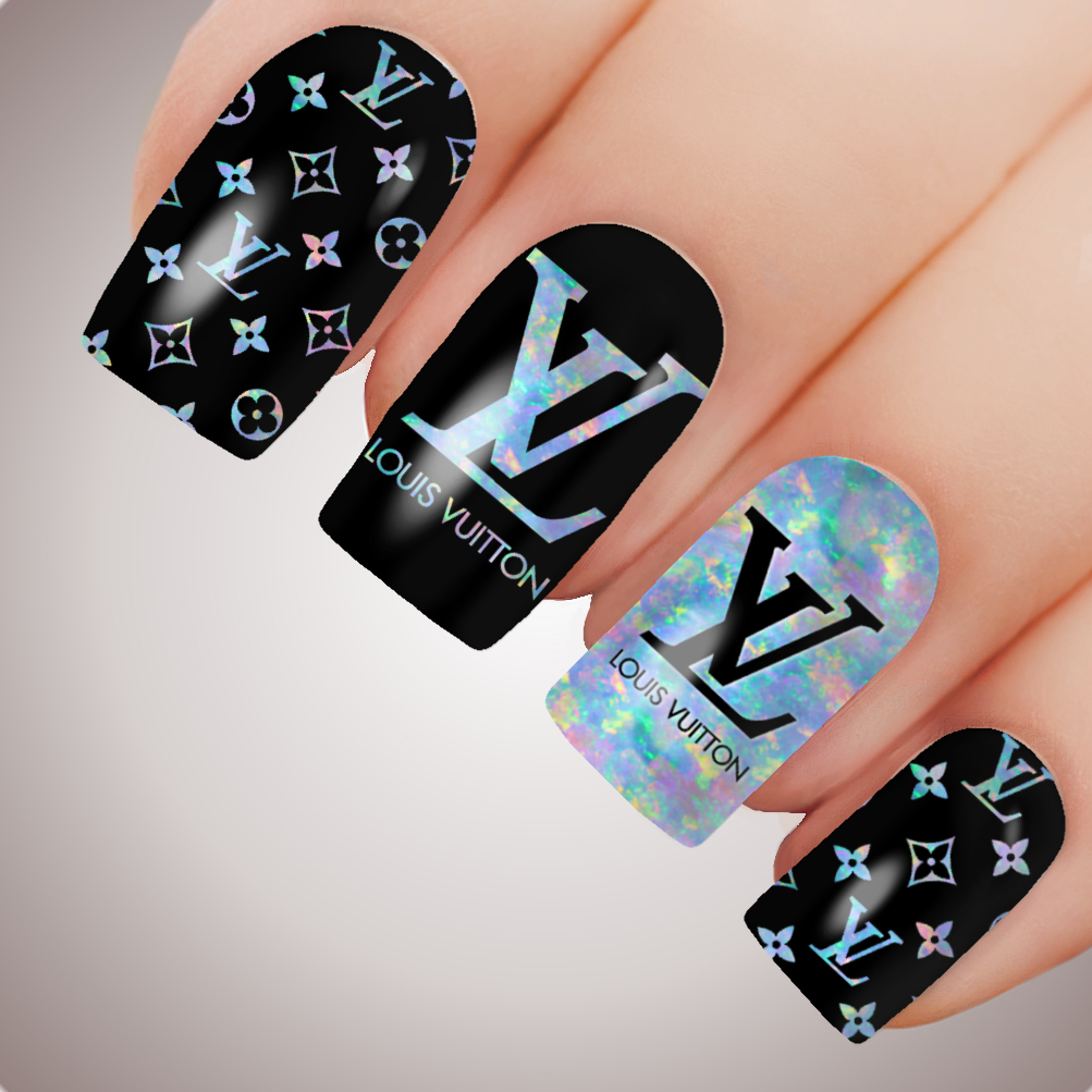 Louis Vuitton Acrylic Nail Designs